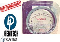 Suppliers GEMTECH Differential Pressure Gauges by Ahmednagar Maharashtra