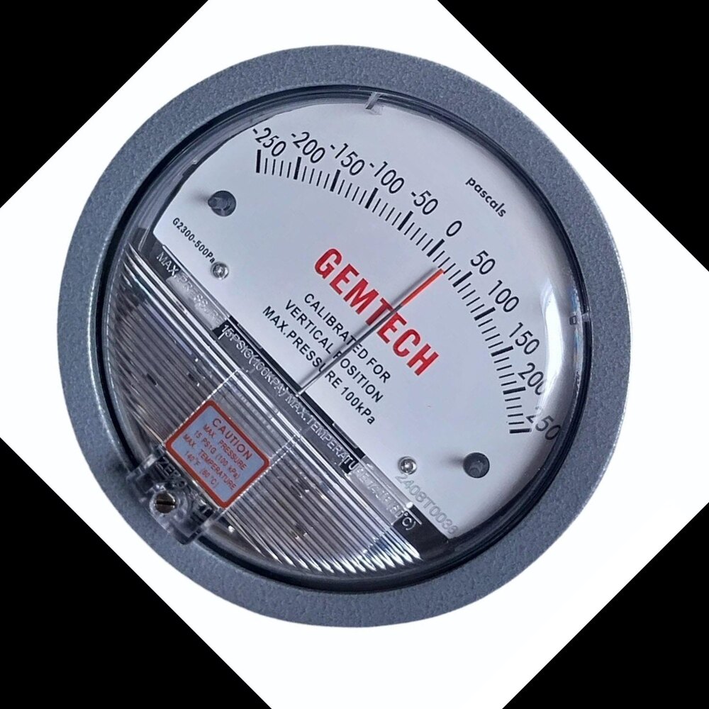 GEMTECH Differential Pressure Gauge In Jhunjhunun Rajasthan