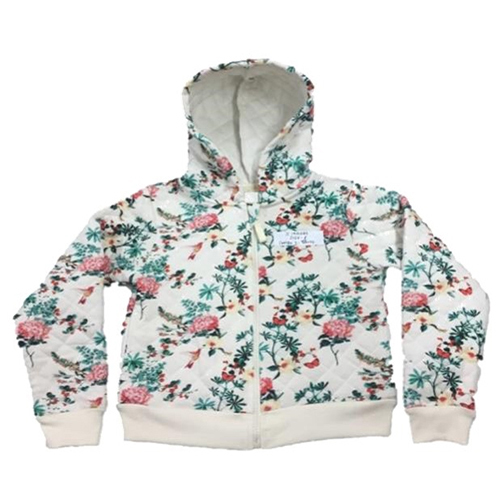 Kids Girls Printed Jacket