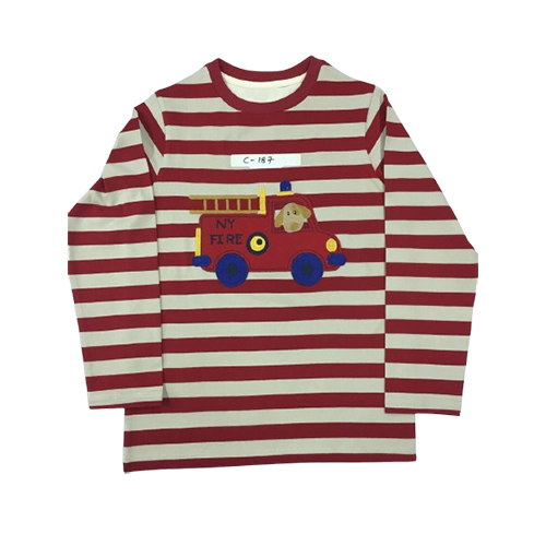 बच्चों के लड़कों के लिए फुल स्लीव्स टी-शर्ट