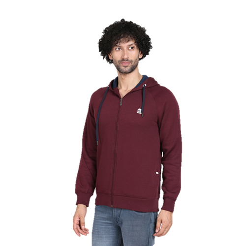 Mens Full Sleeves Zipper Hoodies