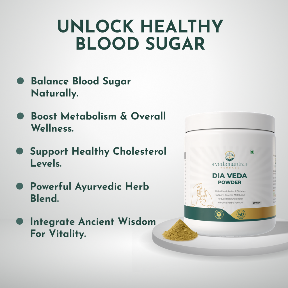 Dia Veda Powder For Daibetes - Ingredients: Herbs