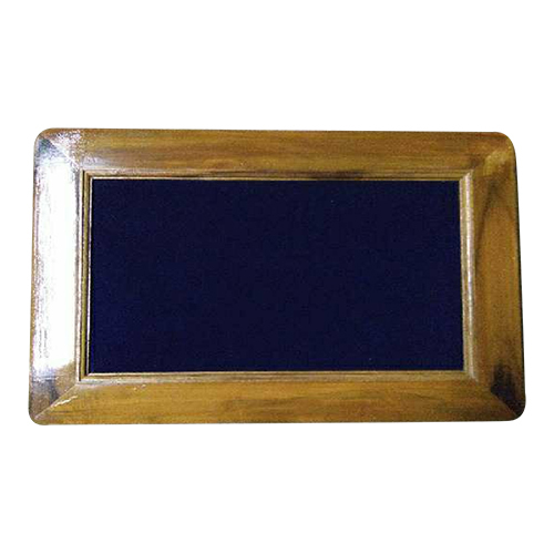 Notice Board With Teakwood Frame
