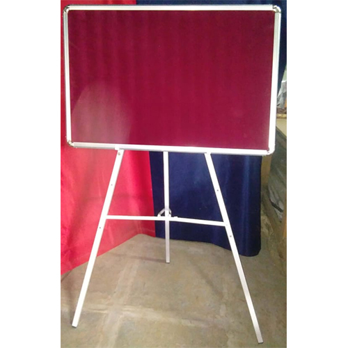 Notice Board With 3 Leg Stand - Color: Different Available