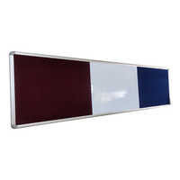 White And Pin-Up Combination White Board