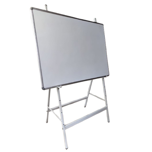 Magnetic White Marker Board With 4 Leg Stand - Color: Different Available