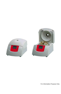 Sigma 1-14 Think Pink Edition  Unrefrigerated microcentrifuge