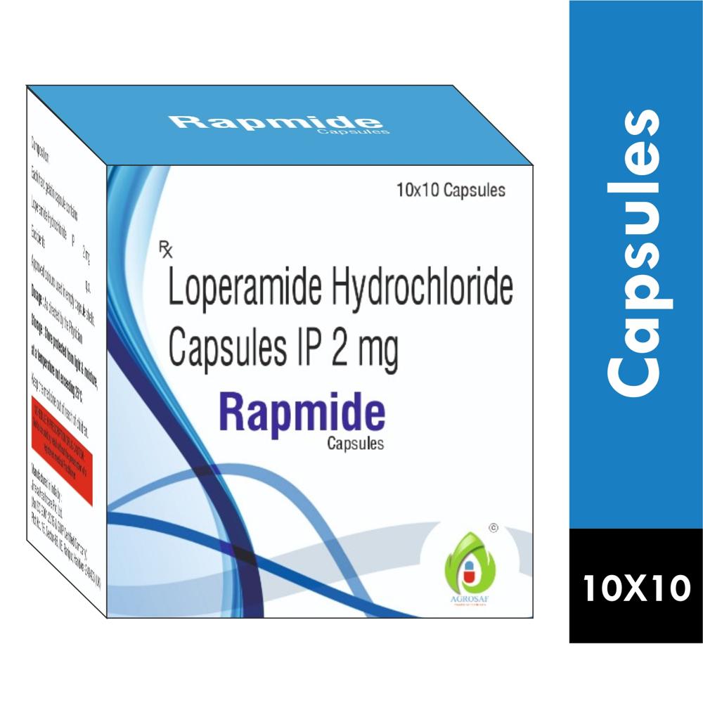 RAPMIDE CAPSULES 20X10 - LOPERAMIDE HYDROCHLORIDE 2MG CAPULES