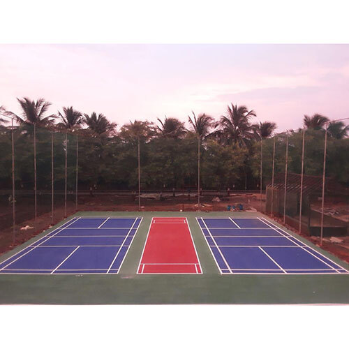 Badminton Court Flooring Outdoor