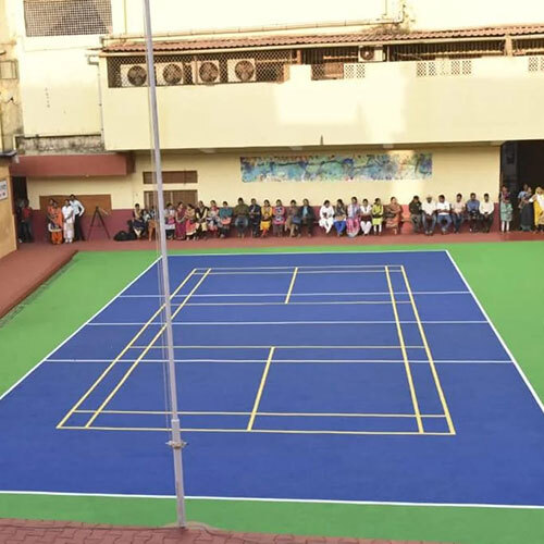 Badminton Court Flooring Outdoor
