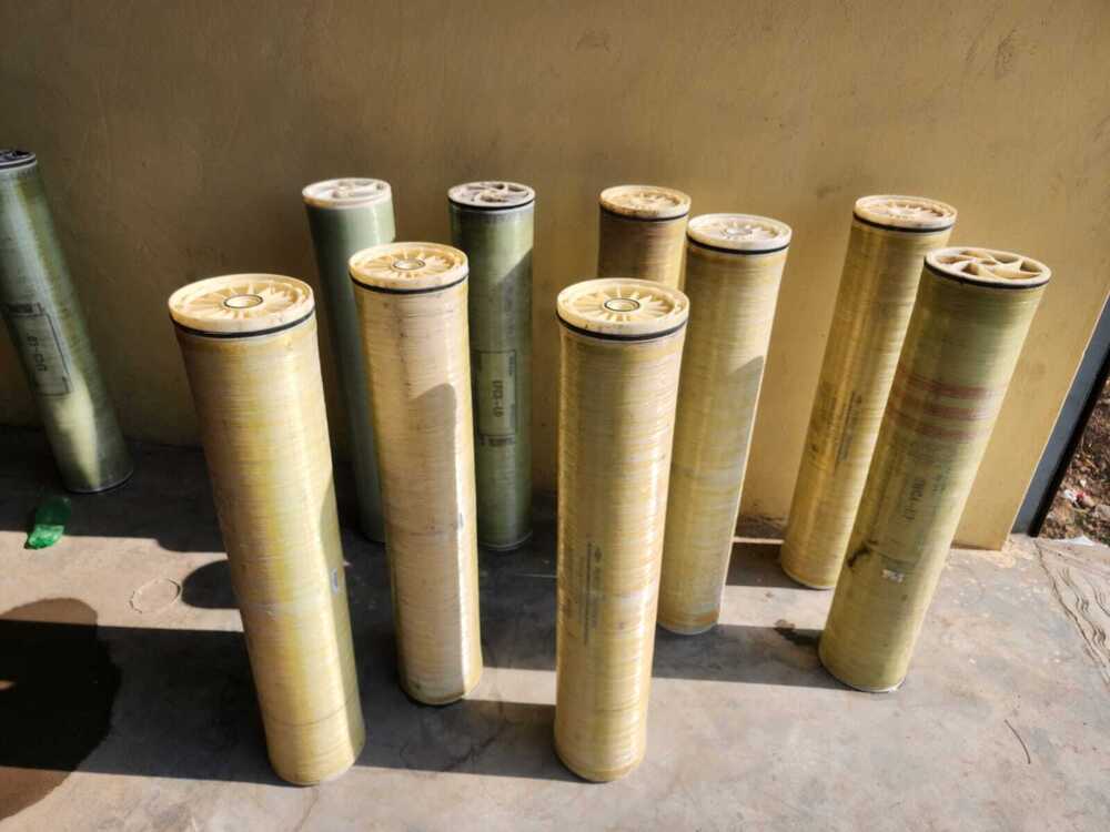 Industrial Ro Membrane - Polyamide Pa, 2.5" X 40" Membrane Size, Ph Level 3 - 11, 400 Psi Pressure | Water Treatment, Sewage Treatment Technology