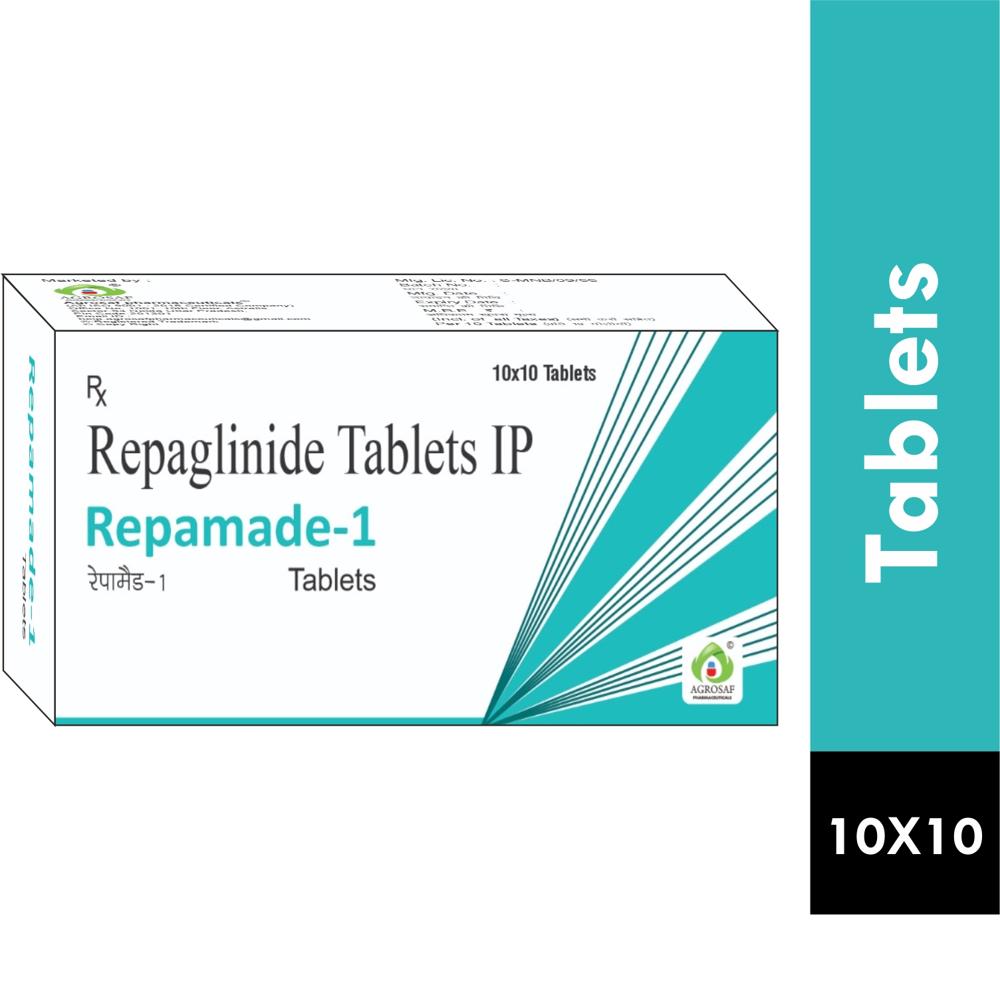 REPAMADE 1MG TABLET - REPAGLINIDE 1 MG