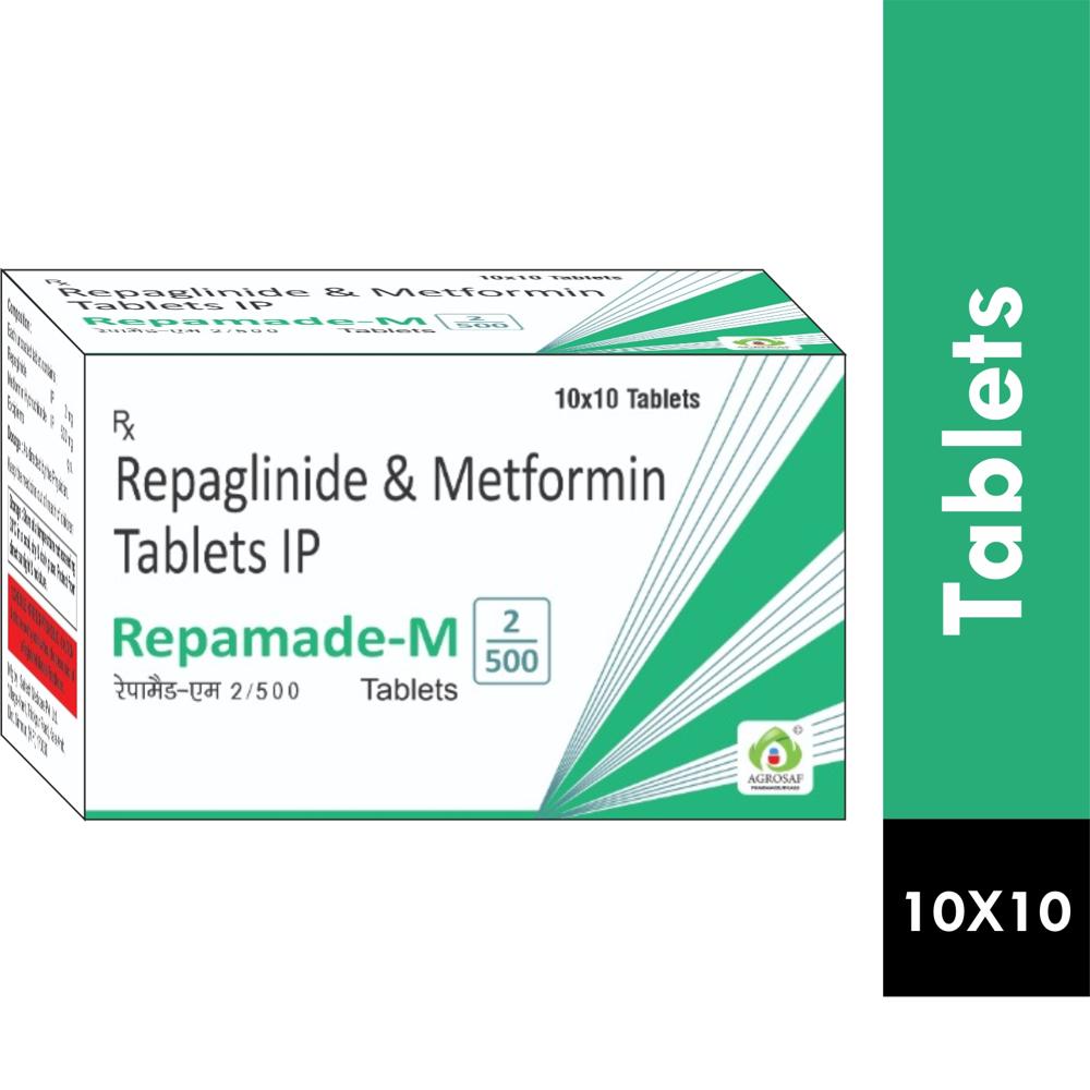 REPAMADE M 2/500 - REPAGLINIDE(2MG) & METFORMIN(500MG) TABLET