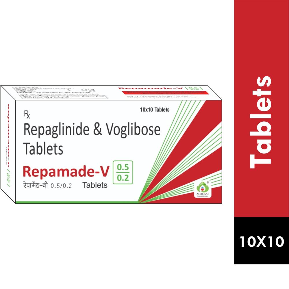 Repamade V 0.5/0.2 Tablet - Drug Type: General Medicines