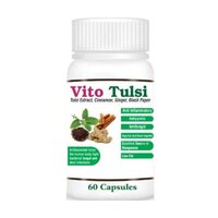 Vito Tulsi Capsule - Best Before: 24 Months From Manufacturing Date