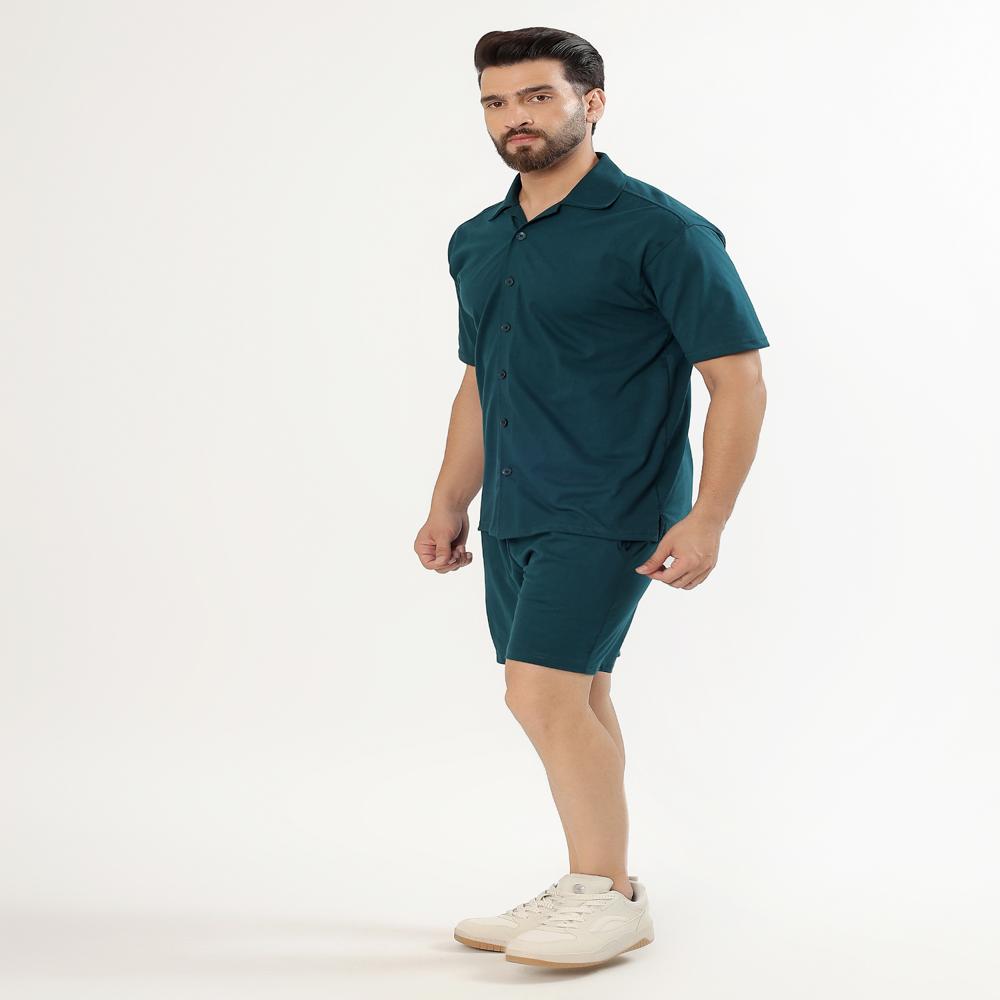 Men Code Set shirt with Shorts/Nikkar