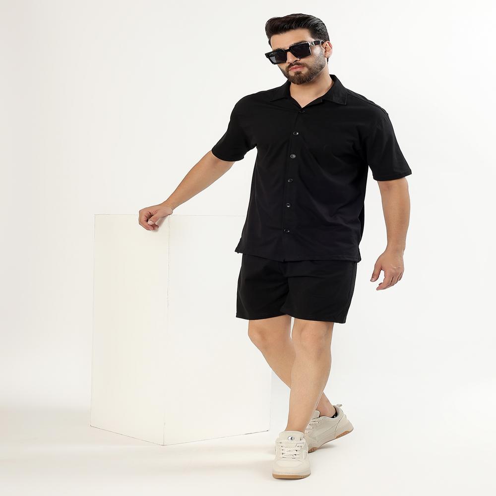 Men Code Set shirt with Shorts/Nikkar