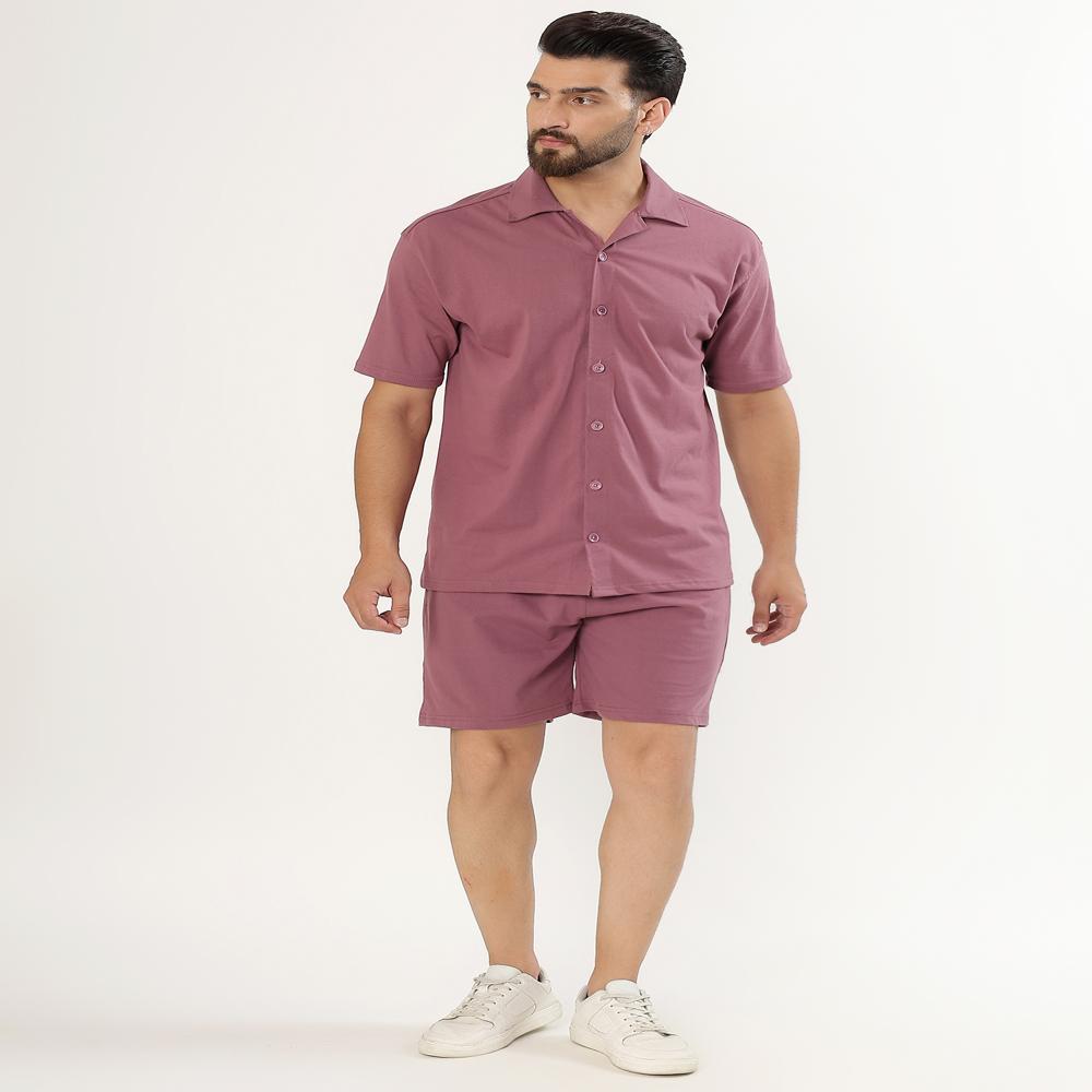 Men Code Set shirt with Shorts/Nikkar