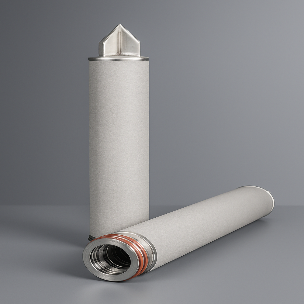 Sintered Filter Cartridge - Application: Industrial