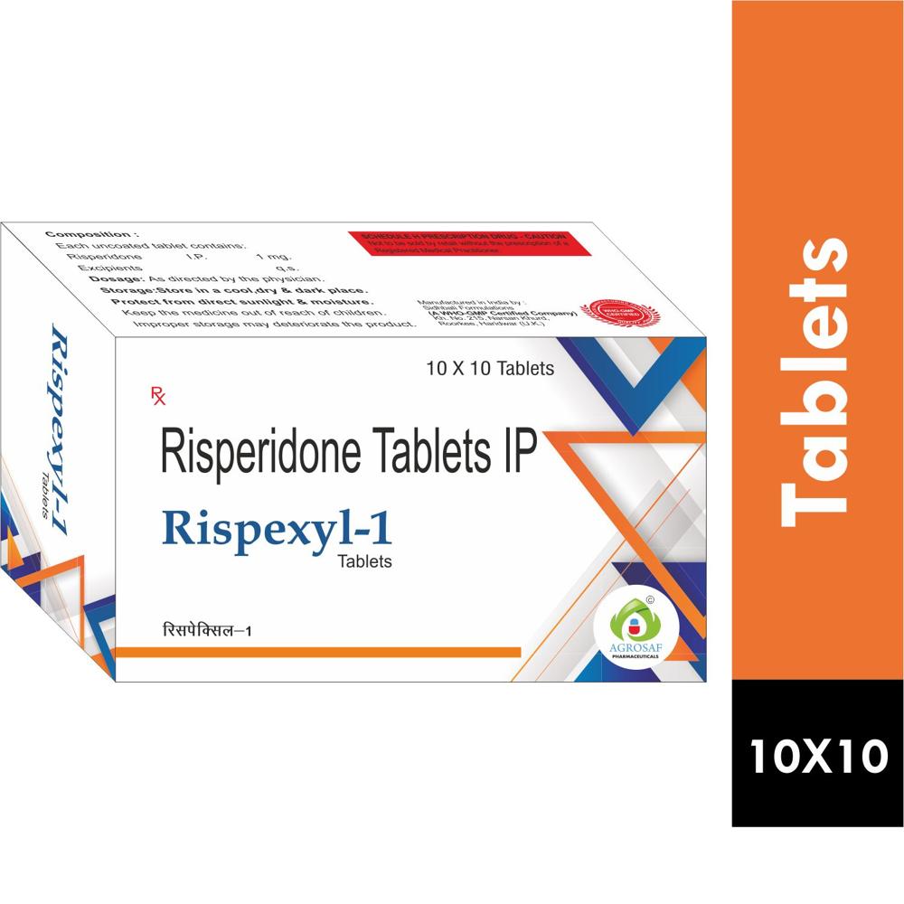 Rispexyl 1MG TABLET - (each Uncoated Tablet Cointains)risperidone (1mg)tablet