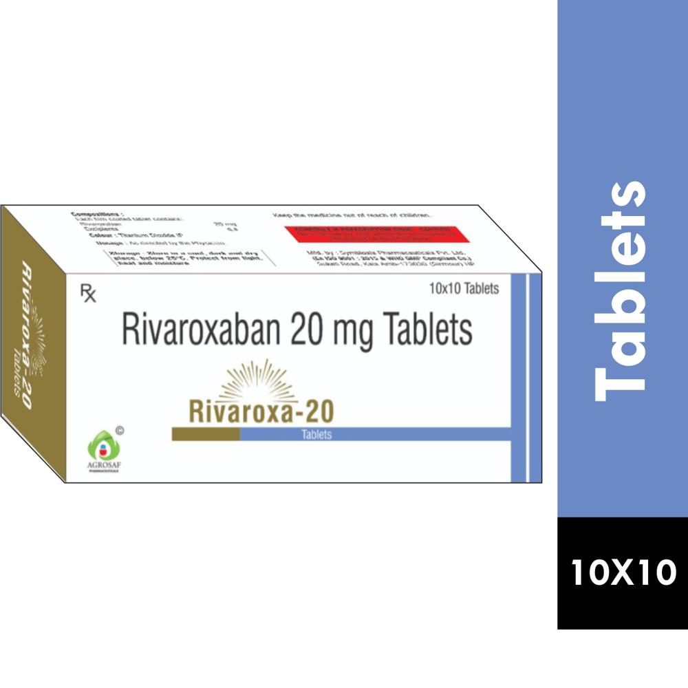 Rivaroxa 20 Tablets - Drug Type: General Medicines