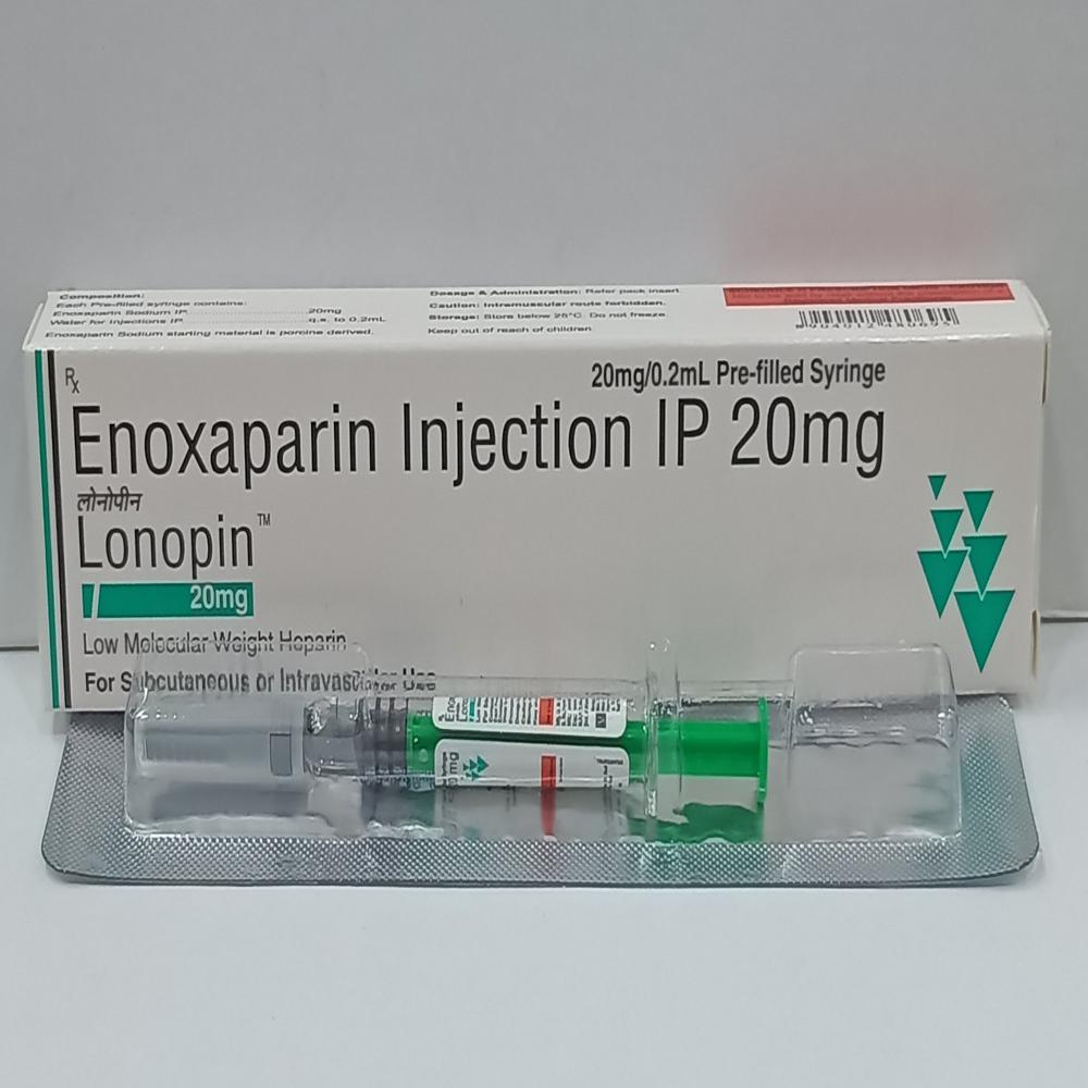 Lonopin Enoxaparin  Injection 20 mg
