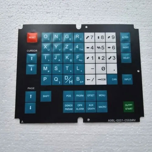 Fanuc Membrane Keypad A98L-0001-0568M