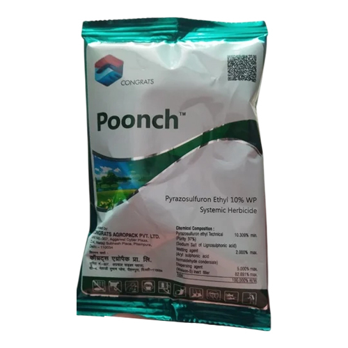 Pyrazosulfuron Ethyl 10% Wp Systemic Herbicide - Application: Agriculture