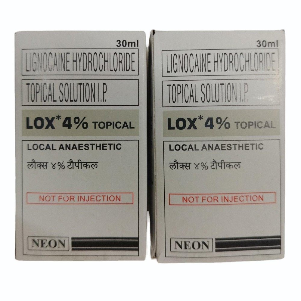 Lox Lignocaine Topical  Injection 4% 