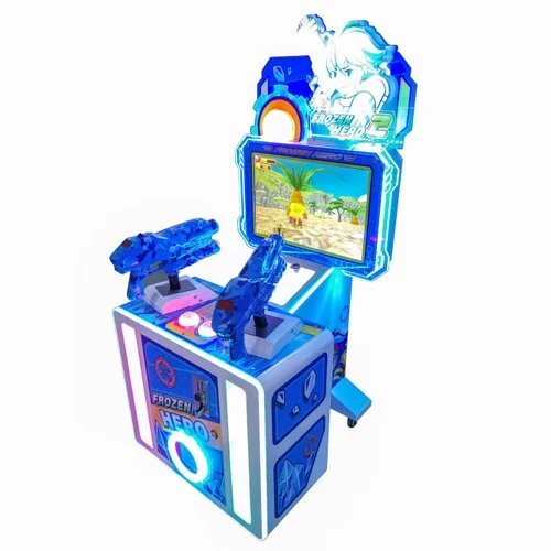 Gun Shooting Frozen Hero