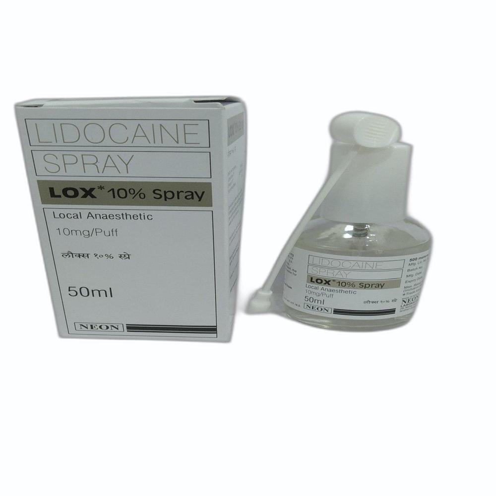 Lox Lidocaine Spray 10%