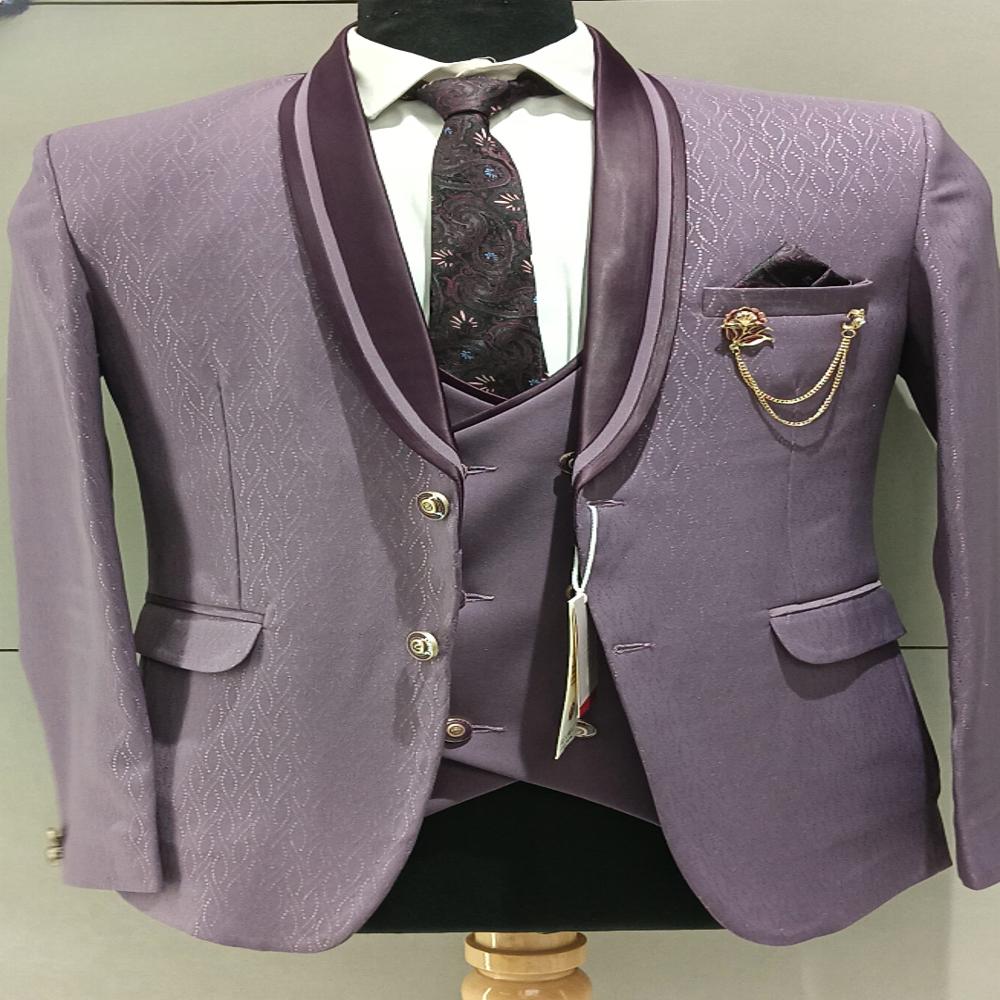 Men's Designer Suit - Color: Pink