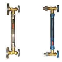 Gauge Glass Mounting - Color: Silver