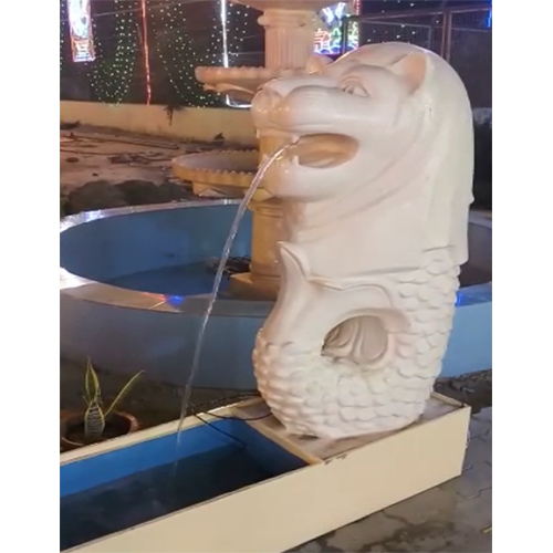 Frp Water Fountain - Color: White