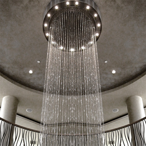 Customized Water Curtain - Color: Transparent