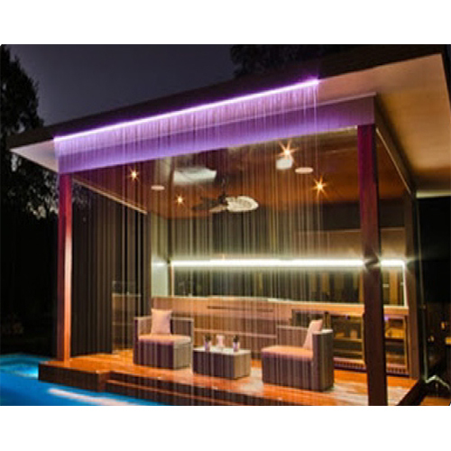 Customized Water Curtain - Color: Transparent