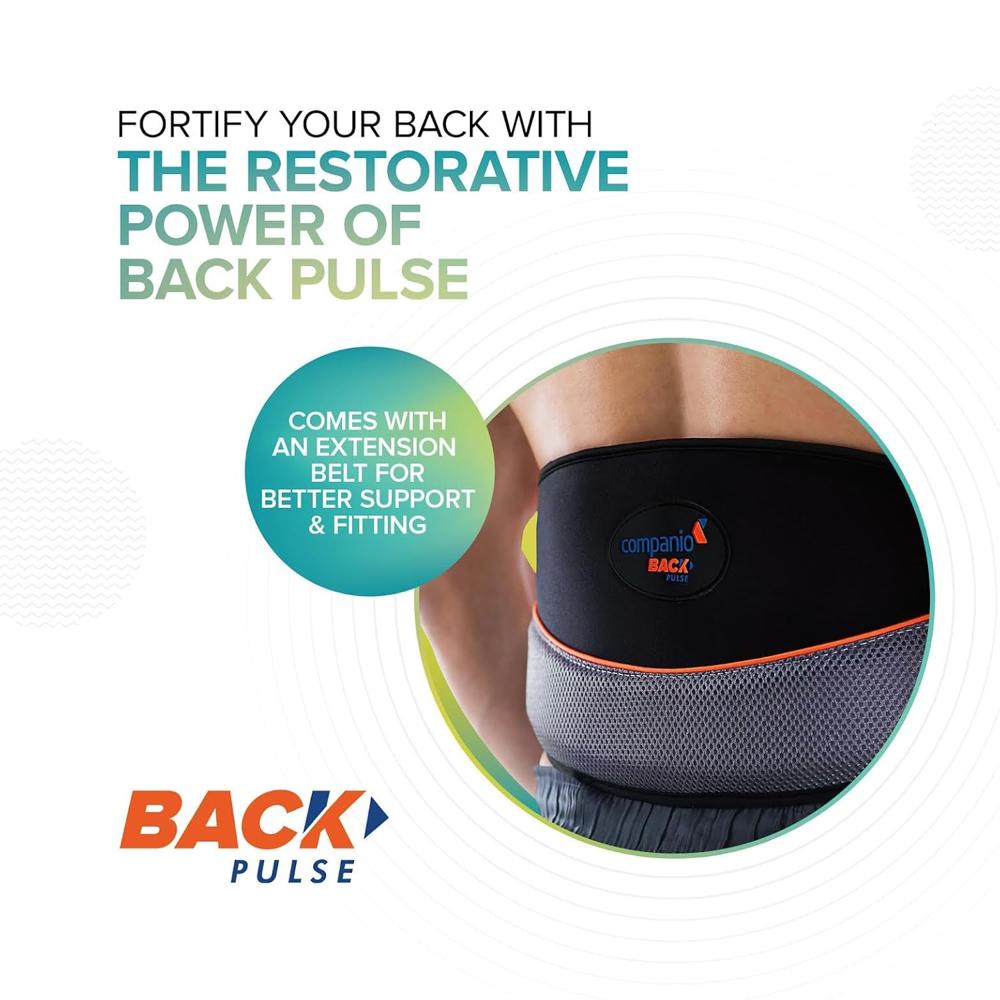 Companio Back Pulse Pain Relief Massager - Age Group: Adults