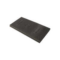 1000x500 Outdoor Buckle Grooved Type Composite Cable Trench Covers - Application: Drainage