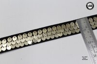 Black Sequence Lace - Decoration Material: Sequins