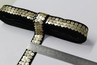 Black Sequence Lace