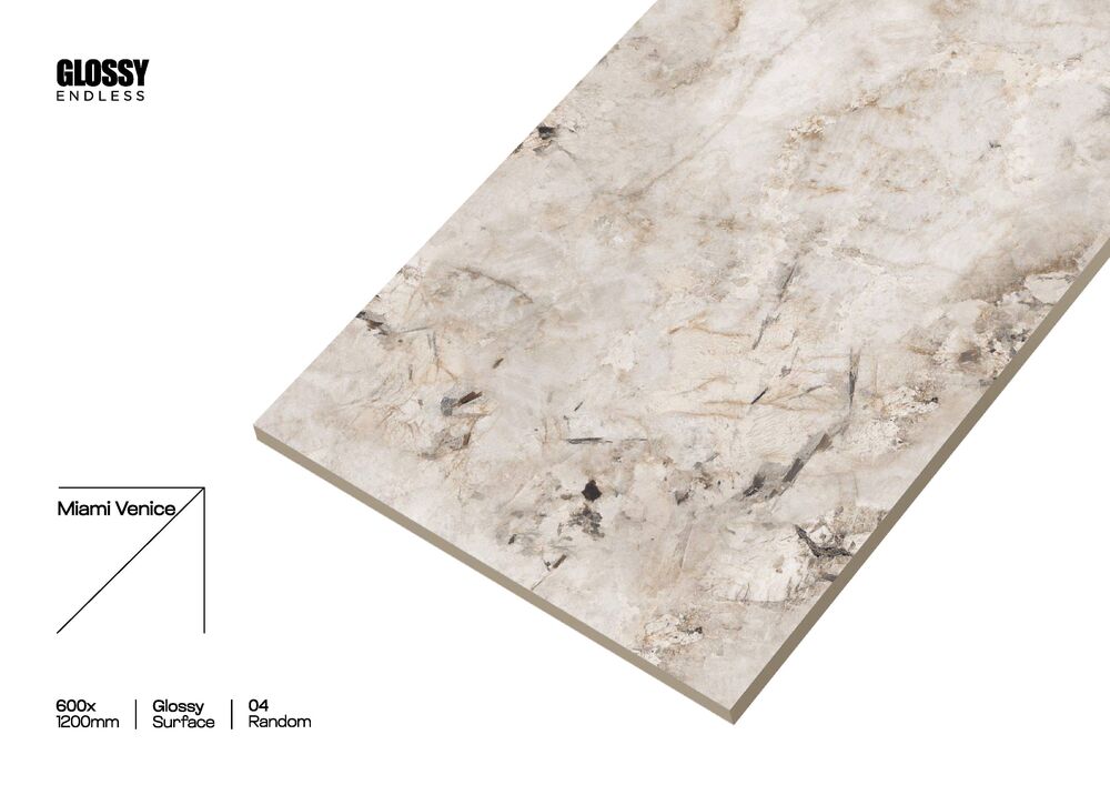 glossy finish floor tiles