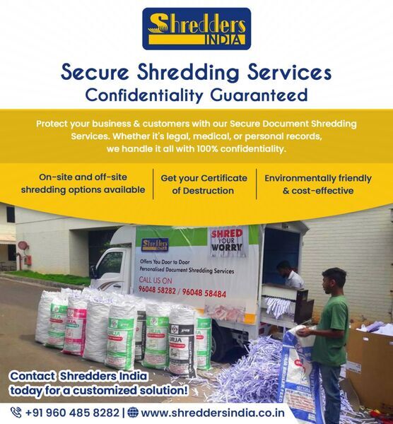 Paper Shredding सेवाएं