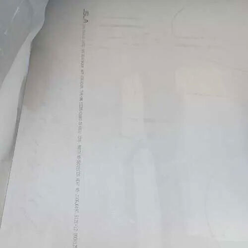 Stainless Steel Plate - Color: White