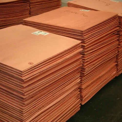 Cupro Nickel Plate - Color: Golden