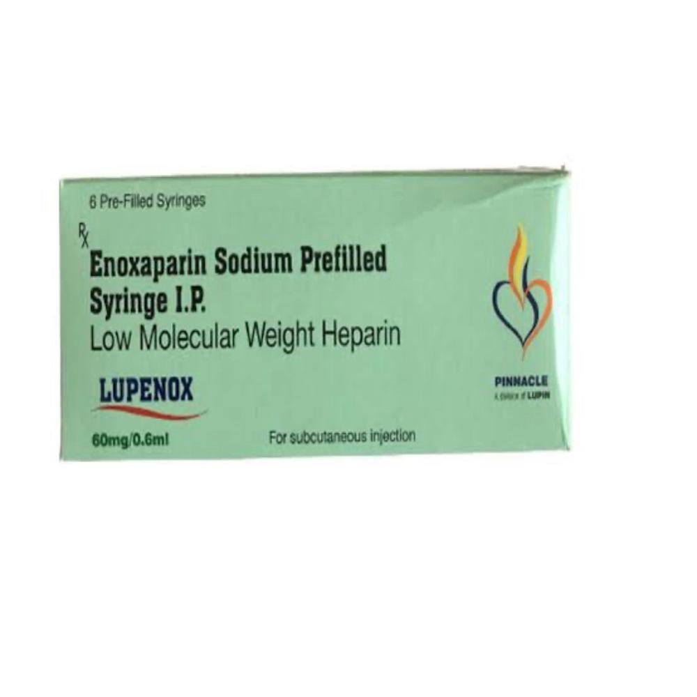 Lupenox Enoxaparin Injection 60mg - Shelf Life: 12 Months