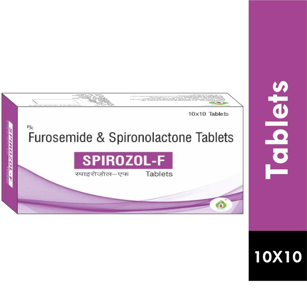 Spirozole F Tablet - Spironolactone 50mg +furosemide 20mg Tablet - Drug Type: General Medicines