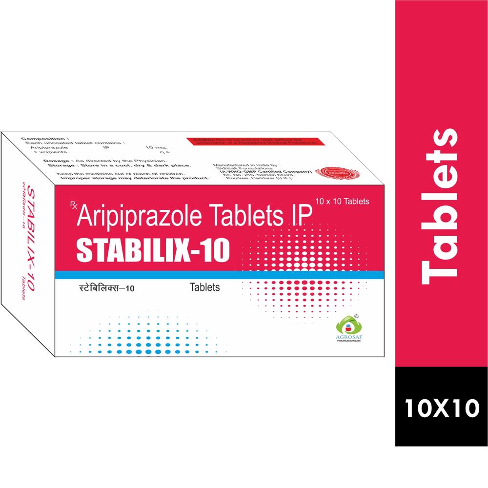 STABILIX 10 TABLET - (EACH UNCOATED TABLET COINTAINS)Aripiprazole (10mg) TABLET