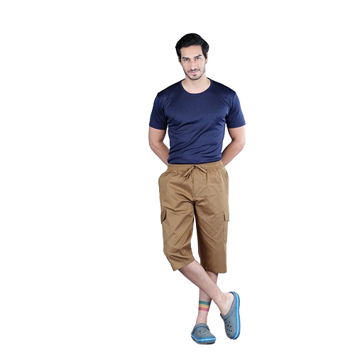 Cotton Long Bermuda - Color: Brown