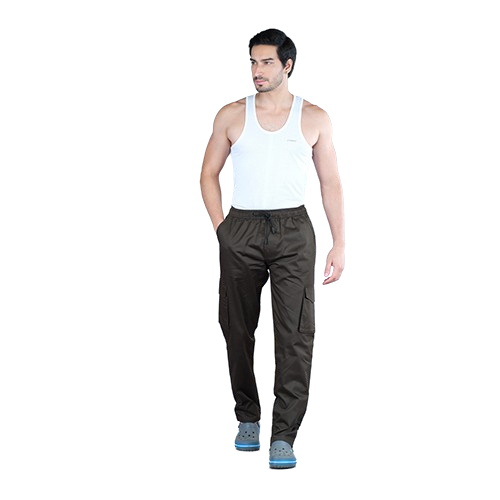 Cotton Pant With Flap Pocket - Color: Black