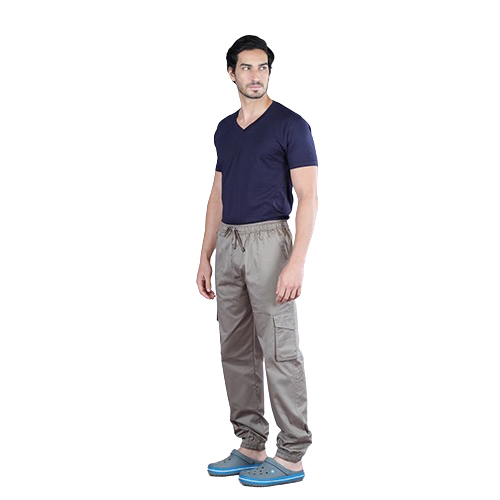 Cotton Track Pant With Rib - Age Group: Adults